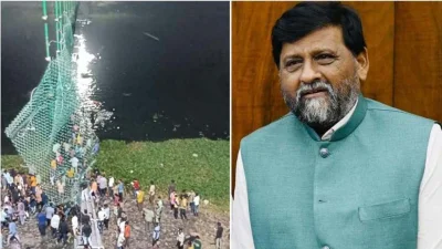 মোরবিতে যেখানে ১৩৫ জন মানুষ সেতু ভেঙ্গে পড়ে গিয়ে মারা গেলেন, সেখানে বিজেপির প্রার্থী জিতেছেন।