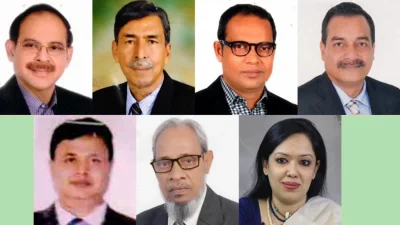 বিএনপির সাতজন সংসদ সদস্য। ফাইল ছবি