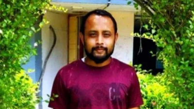 অপহৃত এক যুবক। ছবি: ইত্তেফাক