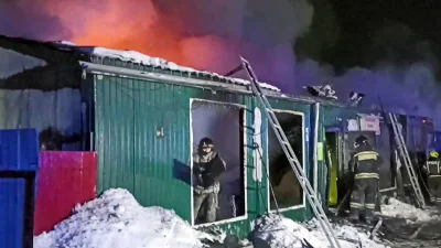 রাশিয়ায় বৃদ্ধাশ্রমে আগুন