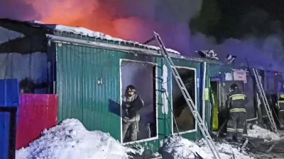 রাশিয়ায় একটি বেসরকারি নার্সিংহোমে অগ্নিকাণ্ডে অন্তত ২০ জনের মৃত্যু হয়েছে।