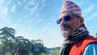 কবি এনামূল হক পলাশ। ছবি: ছবি: আলী মোকাদ্দেস পাঠান