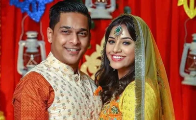 স্বামী সৈয়দ প্রিন্স আসকারের সঙ্গে তাসনুভা তিশা