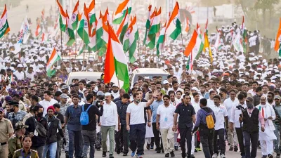  ভারত জোড়ো যাত্রার শেষ পর্ব শুরু হবে ৩ জানুয়ারি। 