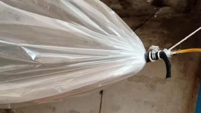 পাকিস্তানে প্লাস্টিকের গ্যাস ব্যাগ ব্যবহার হচ্ছে