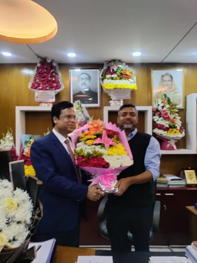 অধিদপ্তরের সব স্তরের কর্মকর্তা-কর্মচারীরা তাকে অভিনন্দন জানান