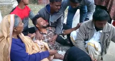 স্বজনদের আহাজারি । ছবি: সংগৃহীত
