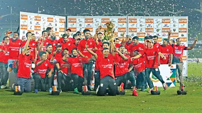 বিপিএলের অষ্টম আসরের চ্যাম্পিয়ন