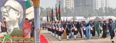পুলিশ সপ্তাহ উদ্বোধন। ছবি: ফোকাস বাংলা