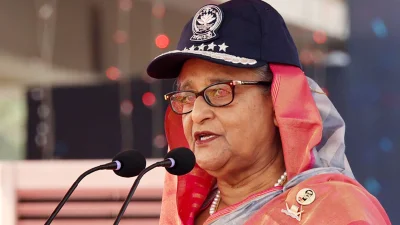 প্রধানমন্ত্রী শেখ হাসিনা। ছবি: ফোকাস বাংলা