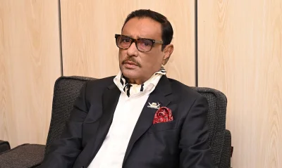 আওয়ামী লীগের সাধারণ সম্পাদক এবং সড়ক পরিবহন ও সেতুমন্ত্রী ওবায়দুল কাদের। ছবি: ফেসবুক থেকে নেওয়া