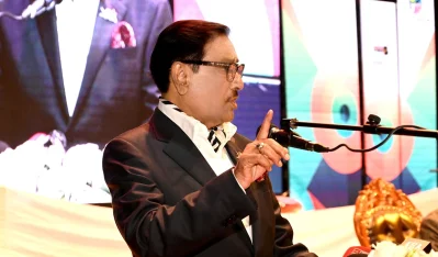 আওয়ামী লীগের সাধারণ সম্পাদক এবং সড়ক পরিবহন ও সেতুমন্ত্রী ওবায়দুল কাদের। ছবি: ফেসবুক থেকে নেওয়া