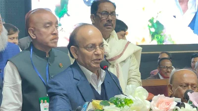 জাতীয় পার্টি-জেপির চেয়ারম্যান পদে আনোয়ার হোসেন মঞ্জু। ছবি: ইত্তেফাক