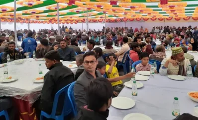 প্রাথমিক ও গণশিক্ষা প্রতিমন্ত্রী জাকির হোসেনের ছেলের বউভাতের অনুষ্ঠানে যোগ