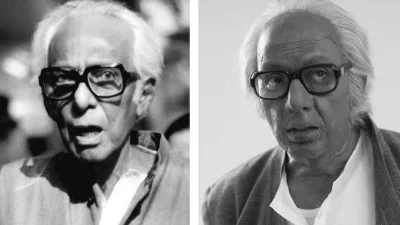 প্রবীণ মৃণালের সঙ্গে প্রবীণ চঞ্চল চৌধুরী। সংগৃহীত ছবি