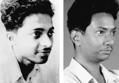 মৃণালের যৌবনের লুকে অভিনয় করেছেন কোরক সামন্ত। সংগৃহীত ছবি