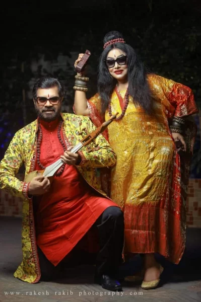 &lsquo;ফিরে দেখা&rsquo; সিনেমায় অভিনয় করেছেন ইলিয়াস কাঞ্চন ও রোজিন