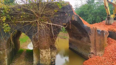 প্রত্নতাত্ত্বিক সম্পদ &lsquo;দেওয়ানের পুল&rsquo;। সংগৃহীত ছবি