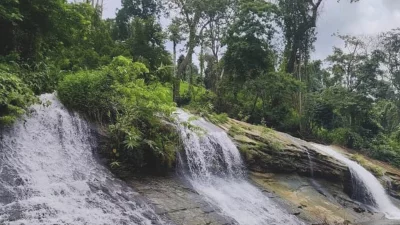 আলীকদমে এ পালং খিয়াং ঝর্ণা