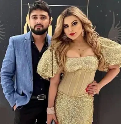 রাখি সাওয়ান্ত ও তার স্বামী আদিল খান দুররানি। ছবি: সংগৃহীত
