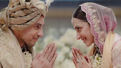  সিদ্ধার্থ মালহোত্রা ও কিয়ারা আদভানি