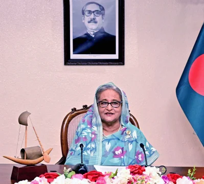 প্রধানমন্ত্রী শেখ হাসিনা। ছবি: ফোকাস বাংলা