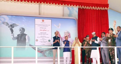 কালশী ফ্লাইওভার উদ্বোধন করেছেন প্রধানমন্ত্রী শেখ হাসিনা। ছবি: ফোকাস বাংলা