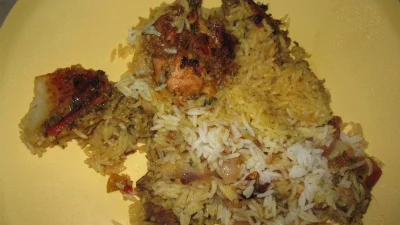নষ্ট বিরিয়ানি কেউ খেতে পারেনি।