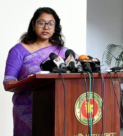 পররাষ্ট্র মন্ত্রণালয়ের মুখপাত্র সেহেলী সাবরীন। ছবি: সংগৃহীত