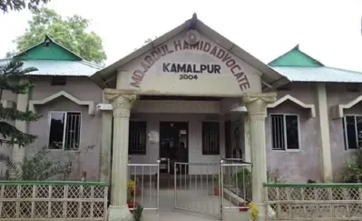 মিঠামইন সদরের কামালপুরে রাষ্ট্রপতি মো. আবদুল হামিদের পৈতৃক বাড়ি। ছবি: সংগৃহীত