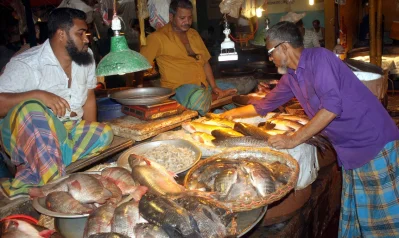 মাছের বাজার। ছবি: ফোকাস বাংলা