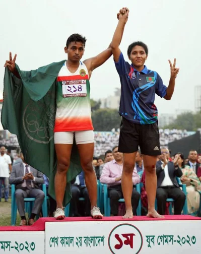 শেখ কামাল দ্বিতীয় বাংলাদেশ যুব গেমস-২০২৩ এর সমাপনী।