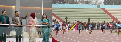 শেখ কামাল দ্বিতীয় বাংলাদেশ যুব গেমস-২০২৩ এর সমাপনী।