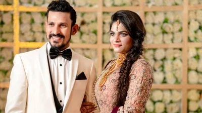 ক্রিকেটার নাসির হোসেন ও তার স্ত্রী তামিমা সুলতানা তাম্মী