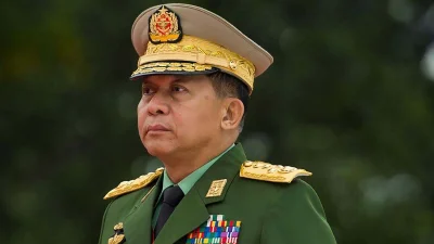 জান্তা প্রধান মিন অং হ্লাইং