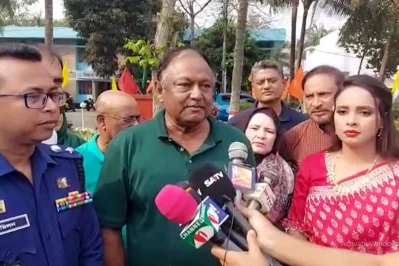 বাণিজ্যমন্ত্রী টিপু মুনশি। 