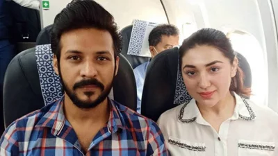 অভিনেতা নিরব ও নায়িকা অপু বিশ্বাস। সংগৃহীত ছবি
