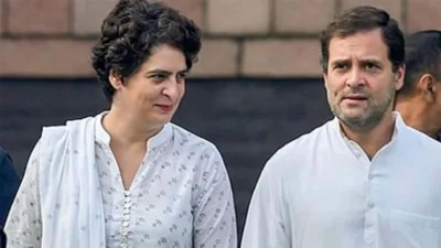 রাহুলের বোন ও কংগ্রেস নেত্রী প্রিয়াঙ্কা গান্ধী