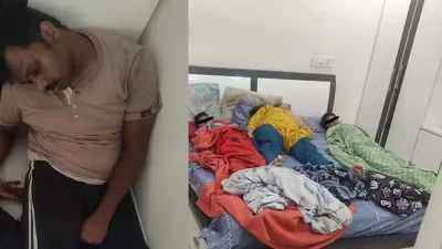 তাই বিষ পান করে আত্মহত্যা করেছে পুরো পরিবার।