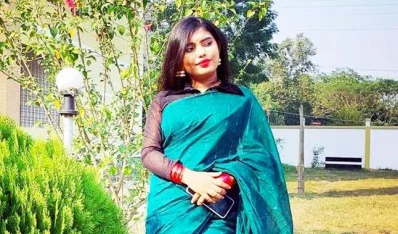 ছাত্রলীগ নেত্রী অন্তরা। ছবি: ফেসবুক
