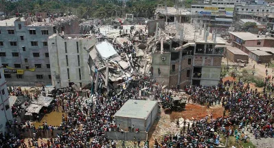 রানা প্লাজা ধস। ফাইল ছবি