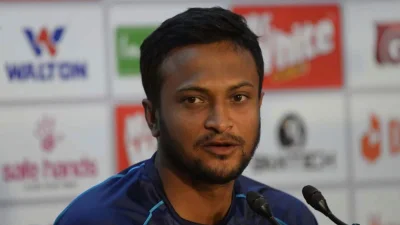 সাকিব আল হাসান। 