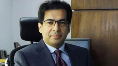 বাফুফের সহসভাপতি কাজী নাবিল। 