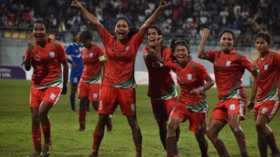 বাংলাদেশ নারী ফুটবল দল (ফাইল ছবি)