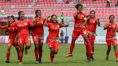 বাংলাদেশ নারী ফুটবল দল (ফাইল ছবি)