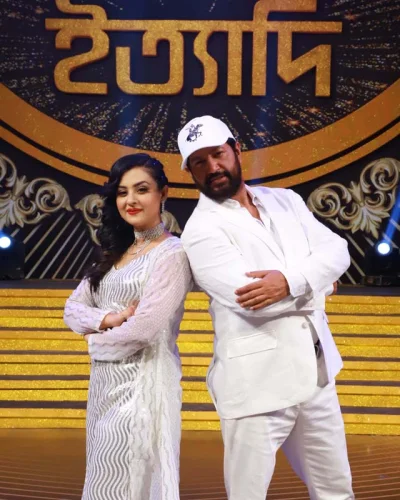 মাহফুজ আহমেদ ও শবনম বুবলী। ছবি: সংগৃহীত