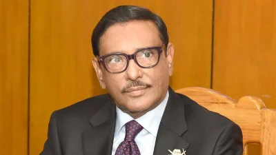 ওবায়দুল কাদের। 