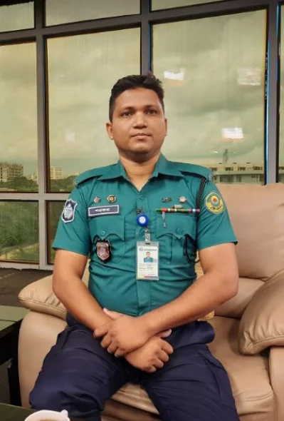 কনস্টেবল শওকত হোসেন। ছবি: সংগৃহীত