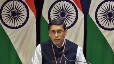 দিল্লিতে পররাষ্ট্র মন্ত্রণালয়ের মুখপাত্র অরিন্দম বাগচী