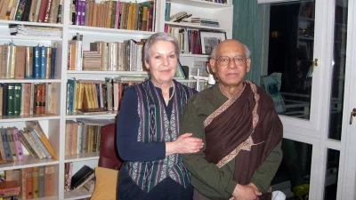 এ সময় তার পাশে ছিলেন জার্মান স্ত্রী মেকথিল্ড।&nbsp;